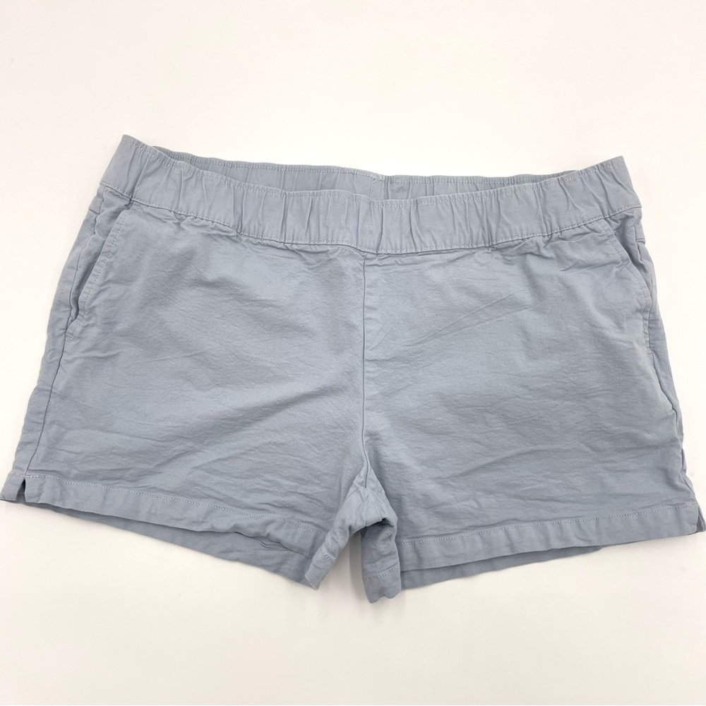 Free Fly Apparel Shorts Women Blue Size XL Hiking Cotton Viscose Bamboo Outdoors